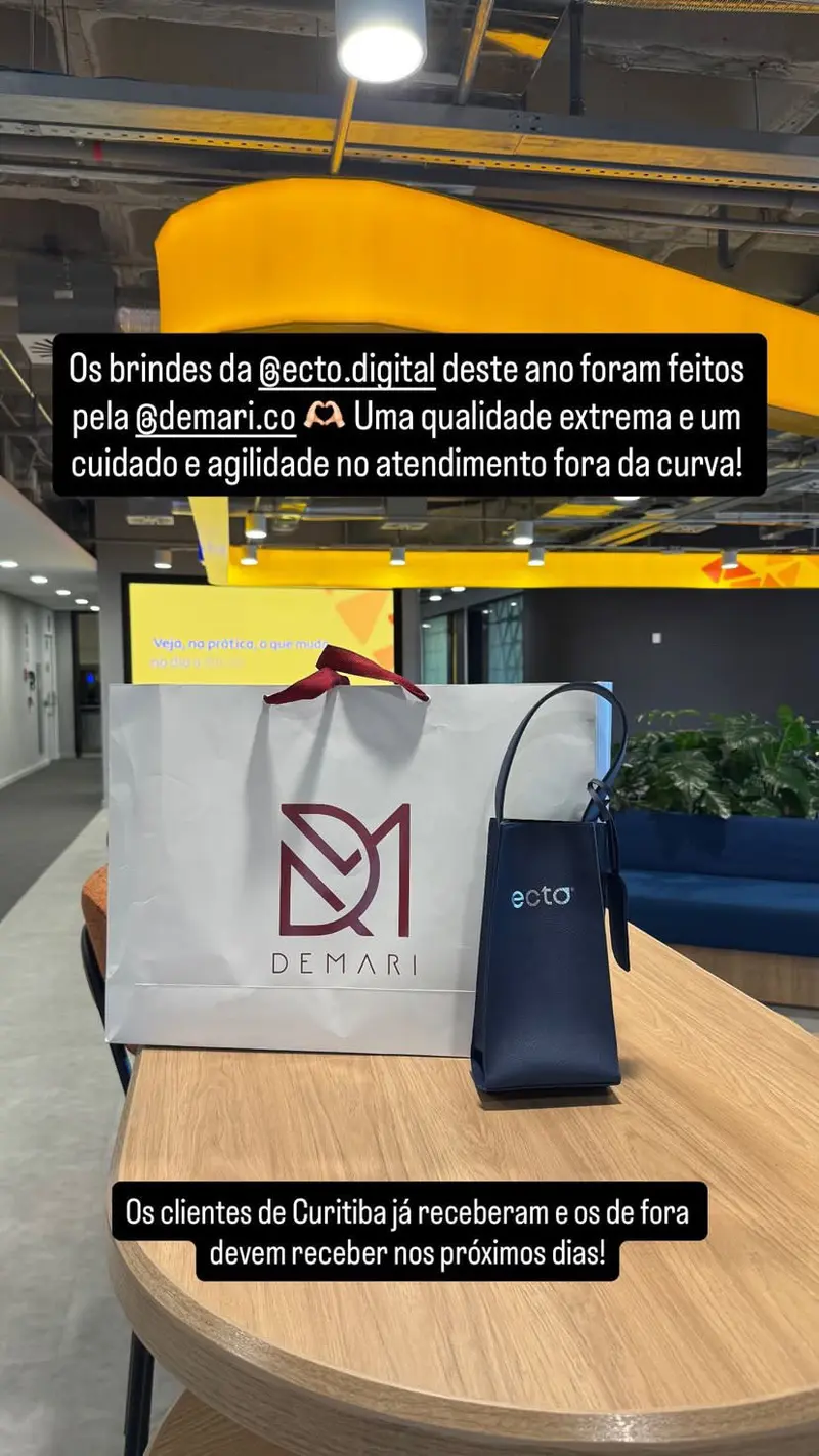 Story da Ecto Digital citando a DEMARI